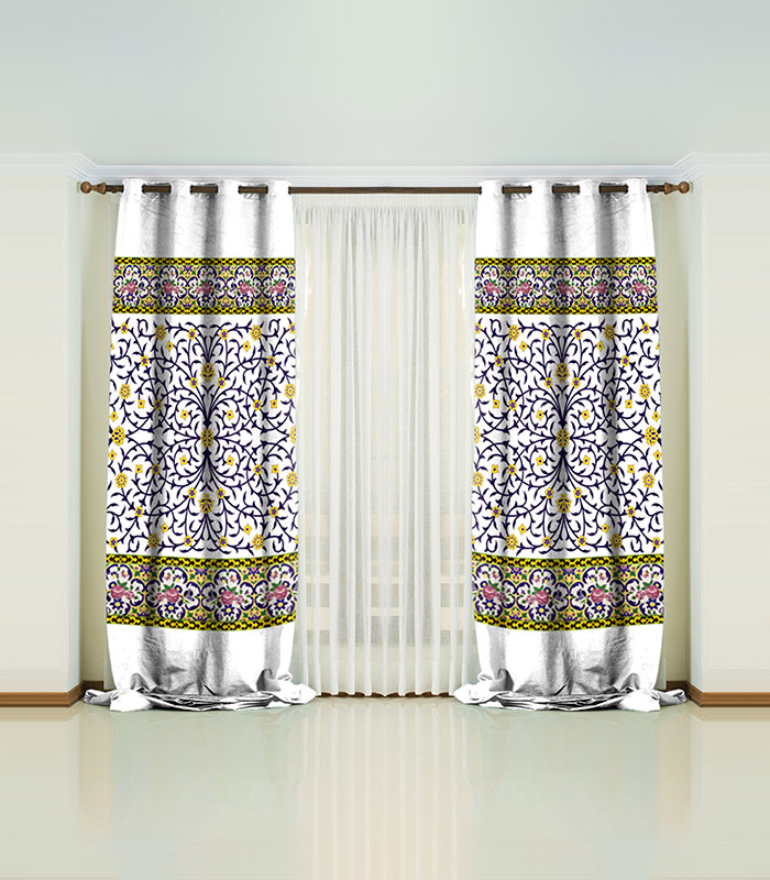prnt-cur-galin-hor پنل دکور پرده طرح گلین افقی - Image 1