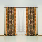 پنل دکور پرده طرح پازیریک
