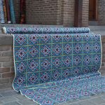 پارچه متری چاپی ( عرض 140) طرح نگین
