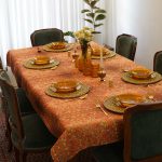 رومیزی مستطیلی طرح آذر