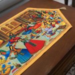 رانر گوشه مثلثی طرح مهرگان