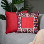 رومیزی مربعی طرح چهار باغ