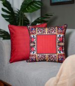 رومیزی مربعی طرح چهار باغ