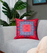 کاور کوسن مربعی طرح جیران قرمز - Image 2