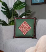 کاور کوسن مربعی طرح ترنج - Image 2
